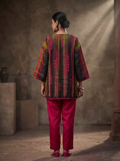 SemiStitched Printed Cotton Modal Tunic