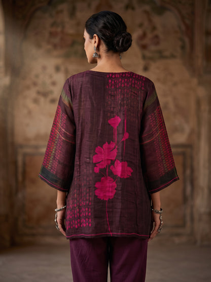 SemiStitched Printed Cotton Modal Tunic