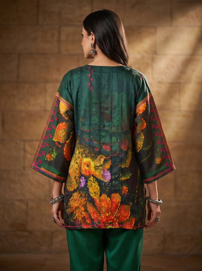 SemiStitched Printed Cotton Modal Tunic