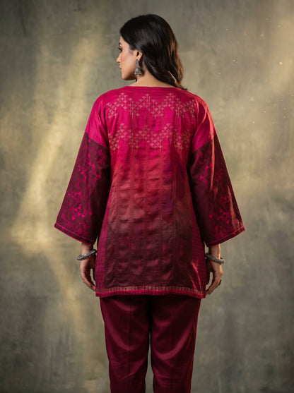 SemiStitched Printed Cotton Modal Tunic