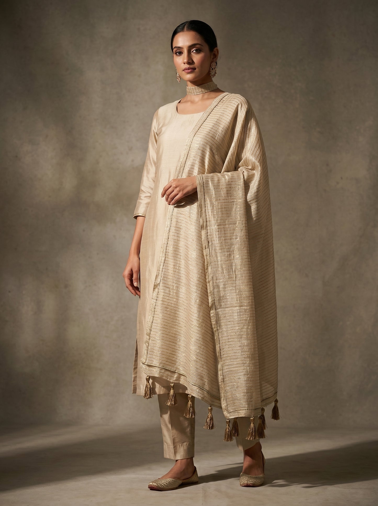 Formal Chanderi Stole Dupatta