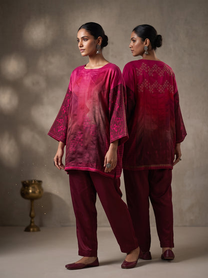 SemiStitched Printed Cotton Modal Tunic