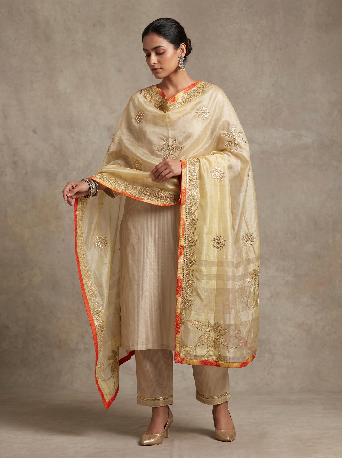 Formal Chanderi  Dupatta
