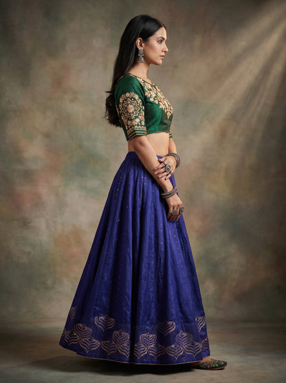 Semi stitched Formal Skirtset