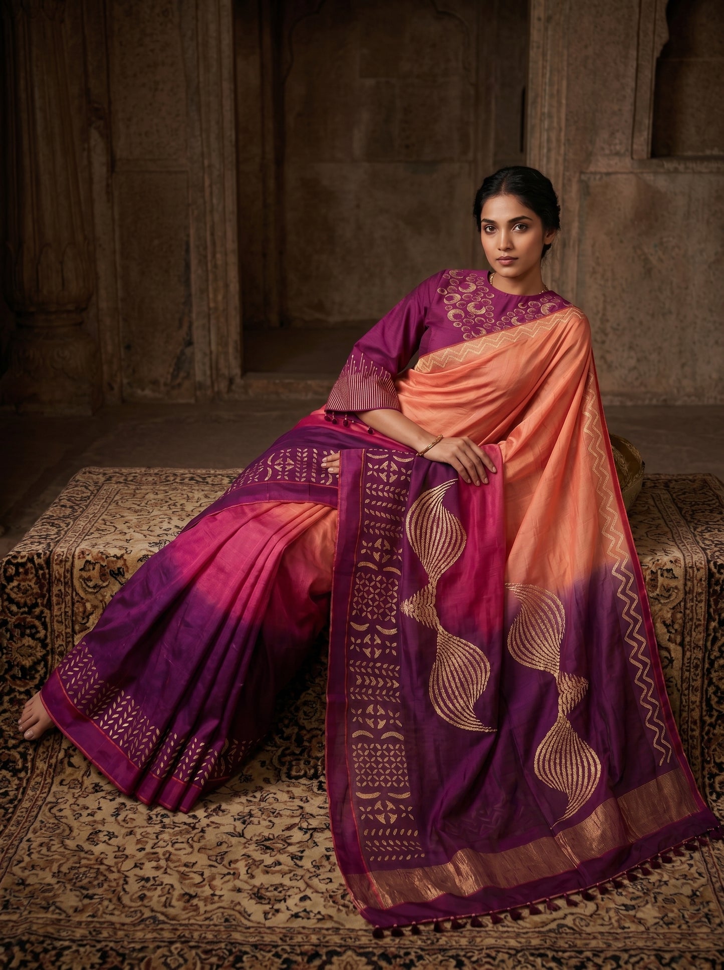 Formal Chanderi Silk Saree