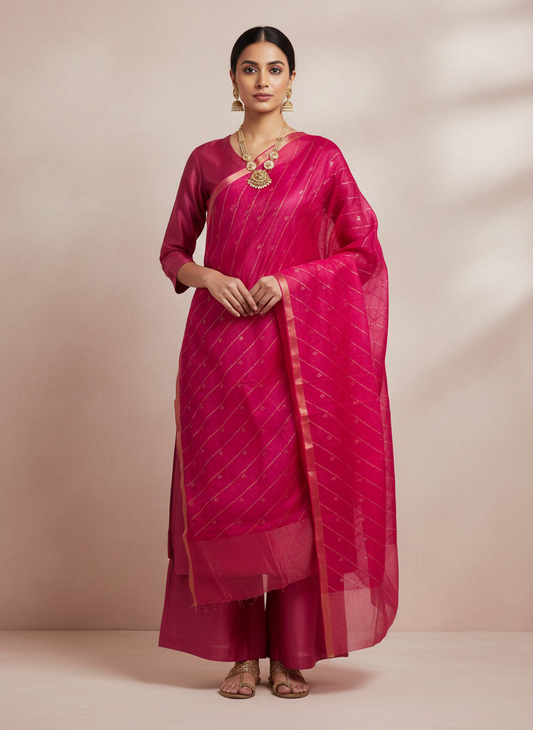 Formal Chanderi Dupatta