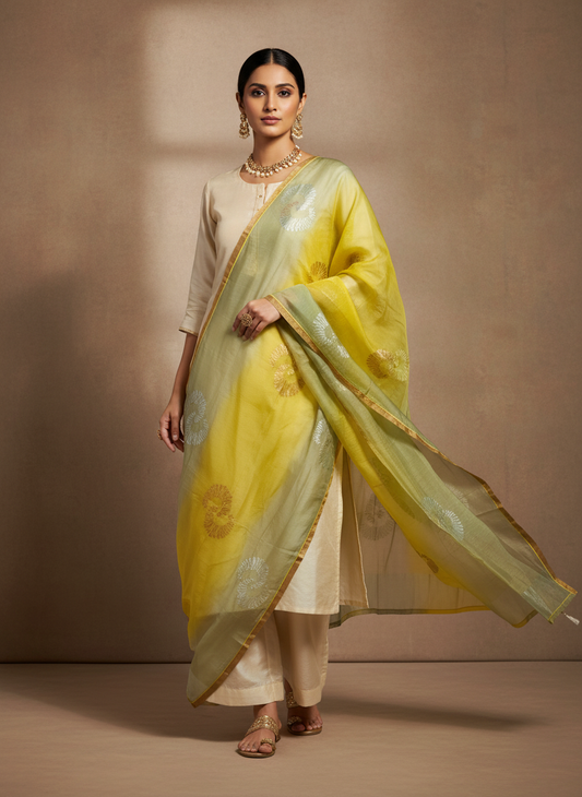 Formal Chanderi Dupatta