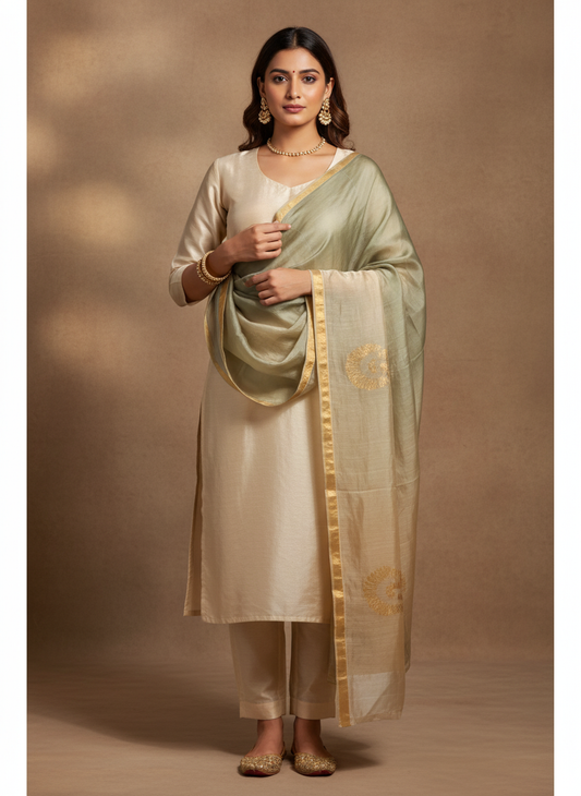 Formal Chanderi Dupatta