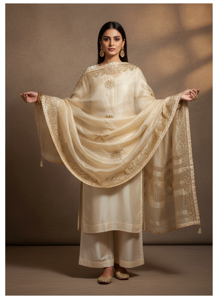 Formal Chanderi Dupatta
