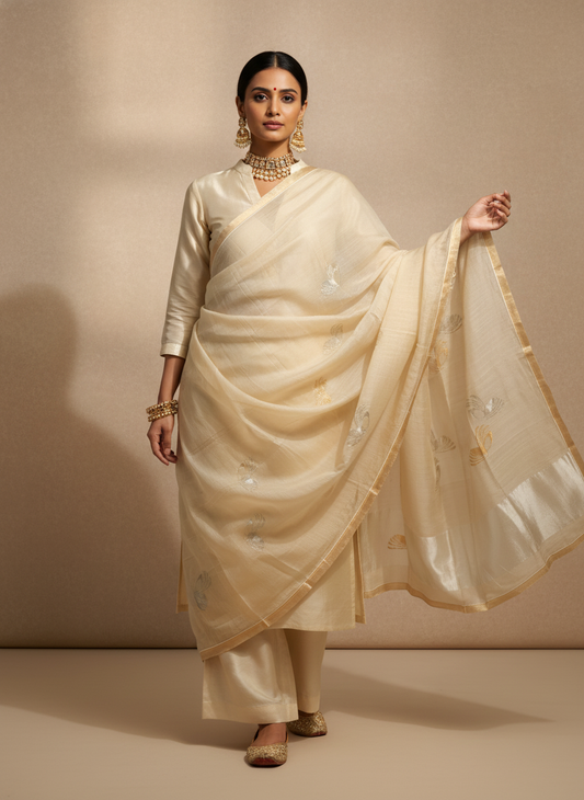 Formal Chanderi Dupatta