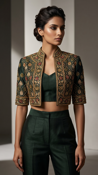 Formal Made to Order Embroidered Jacket