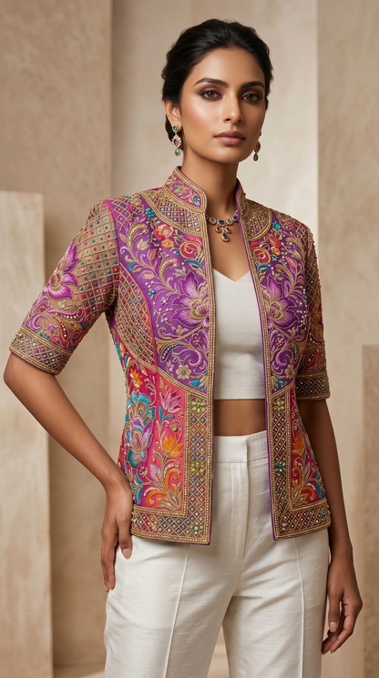 Formal Made to Order Embroidered Jacket