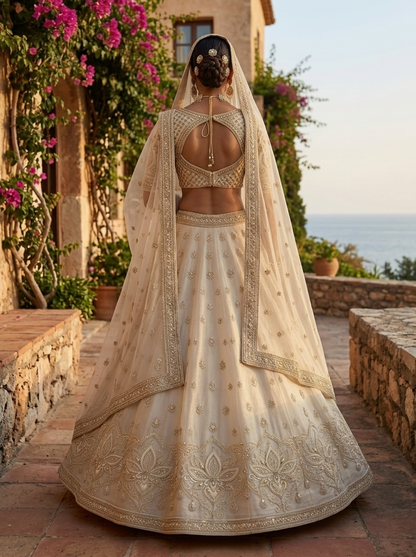 Formal embroidered Lehnga