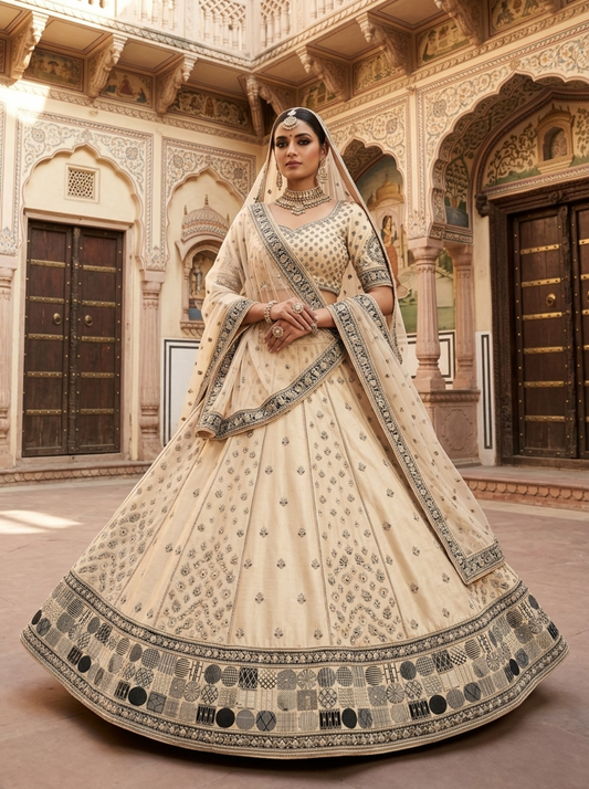 Formal embroidered Lehnga