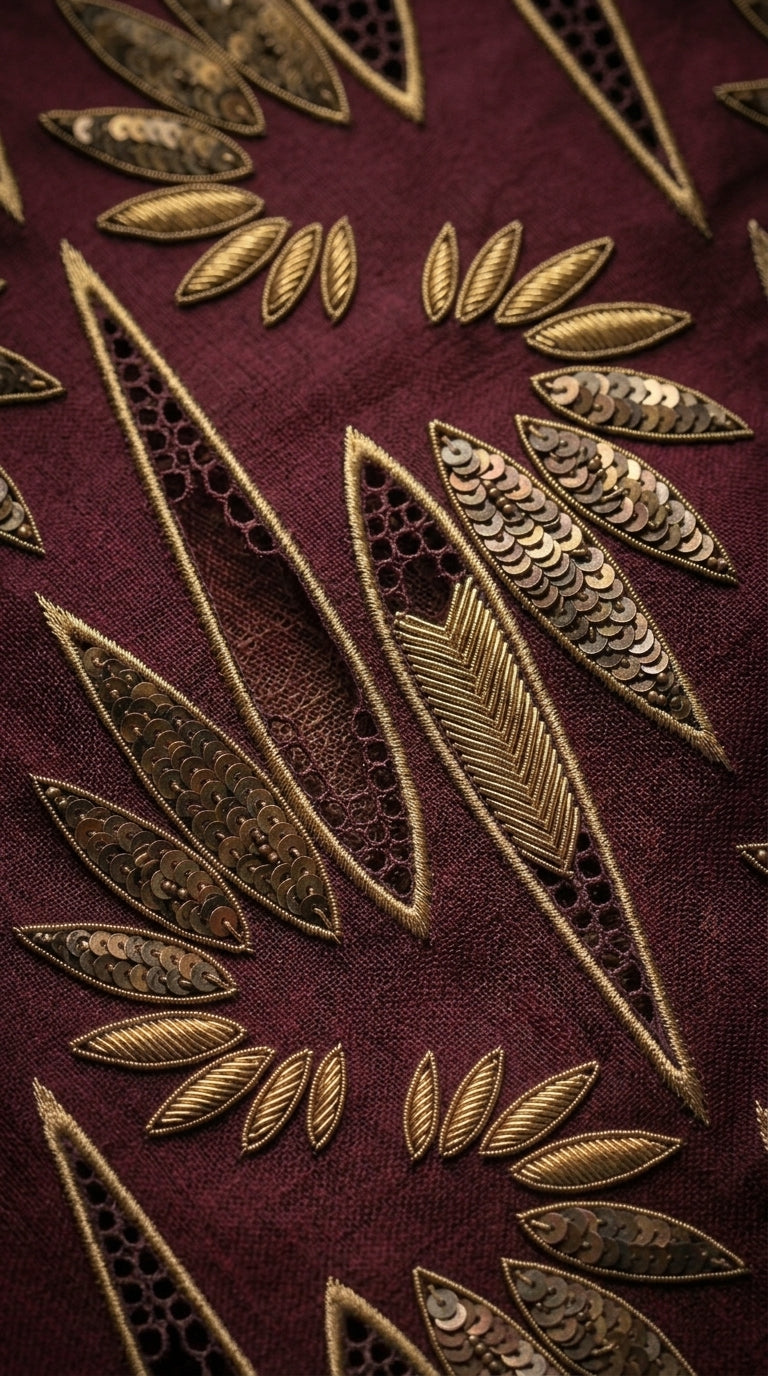 Formal Pure Silk embroidered Saree