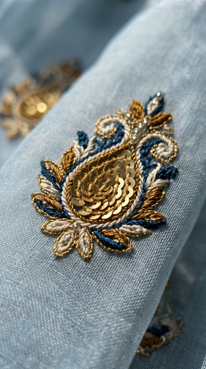 Formal Made to Order Embroidered Dupatta