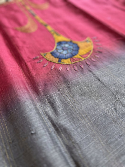 Indowestern chanderi coordset