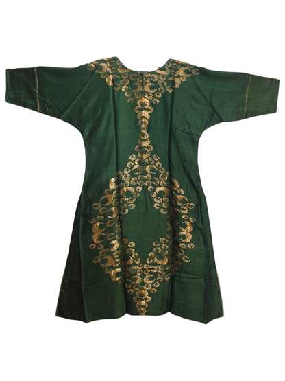 Indowestern chanderi formal dress- Ready size 42