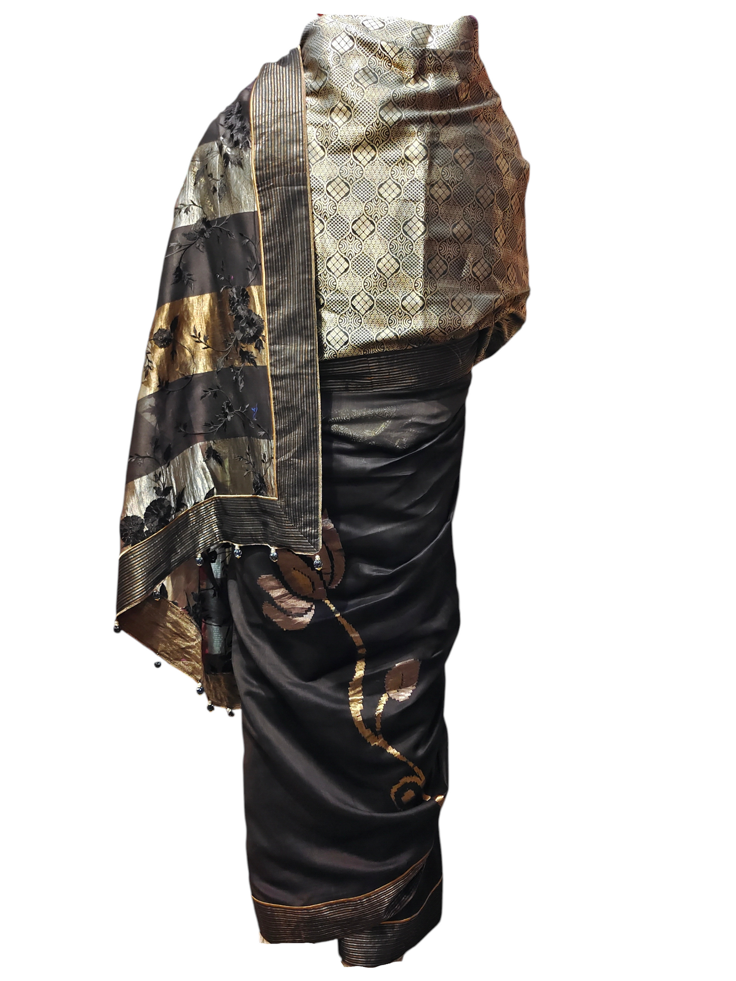 Formal Chanderi Zari Woven Saree