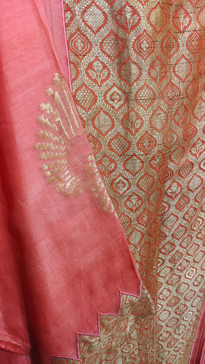 Semi Stitched Formal Chanderi Suitset