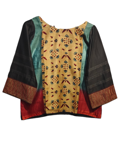 Stitched Chanderi Ɓlouse
