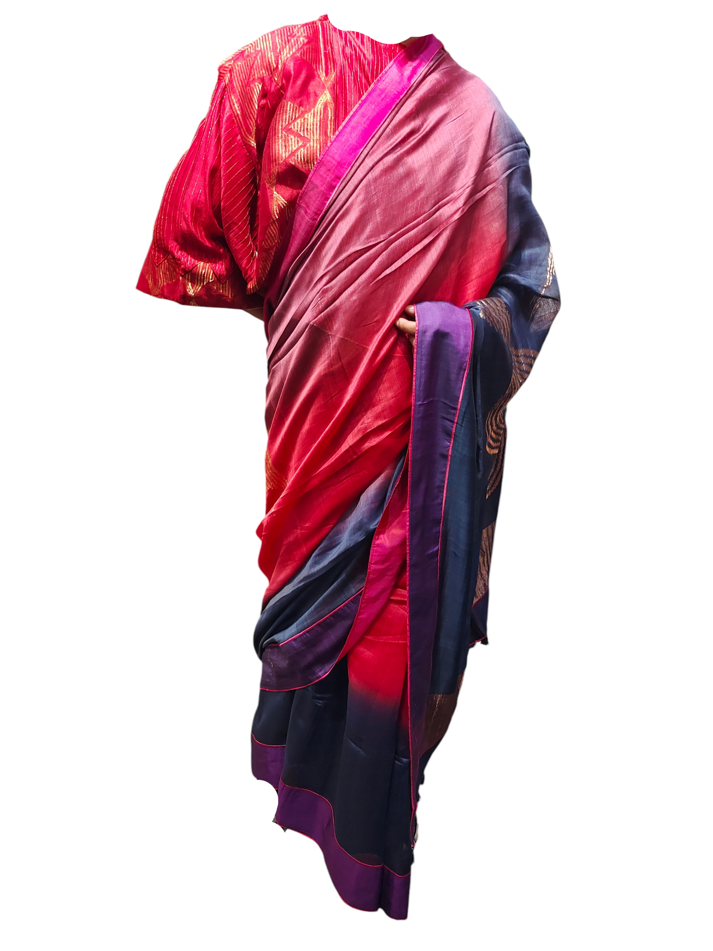 Formal Chanderi Zari Woven Saree