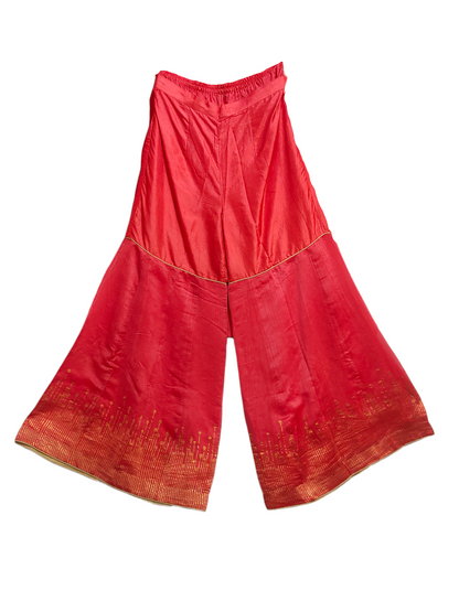 Indowestern chanderi formal coordset