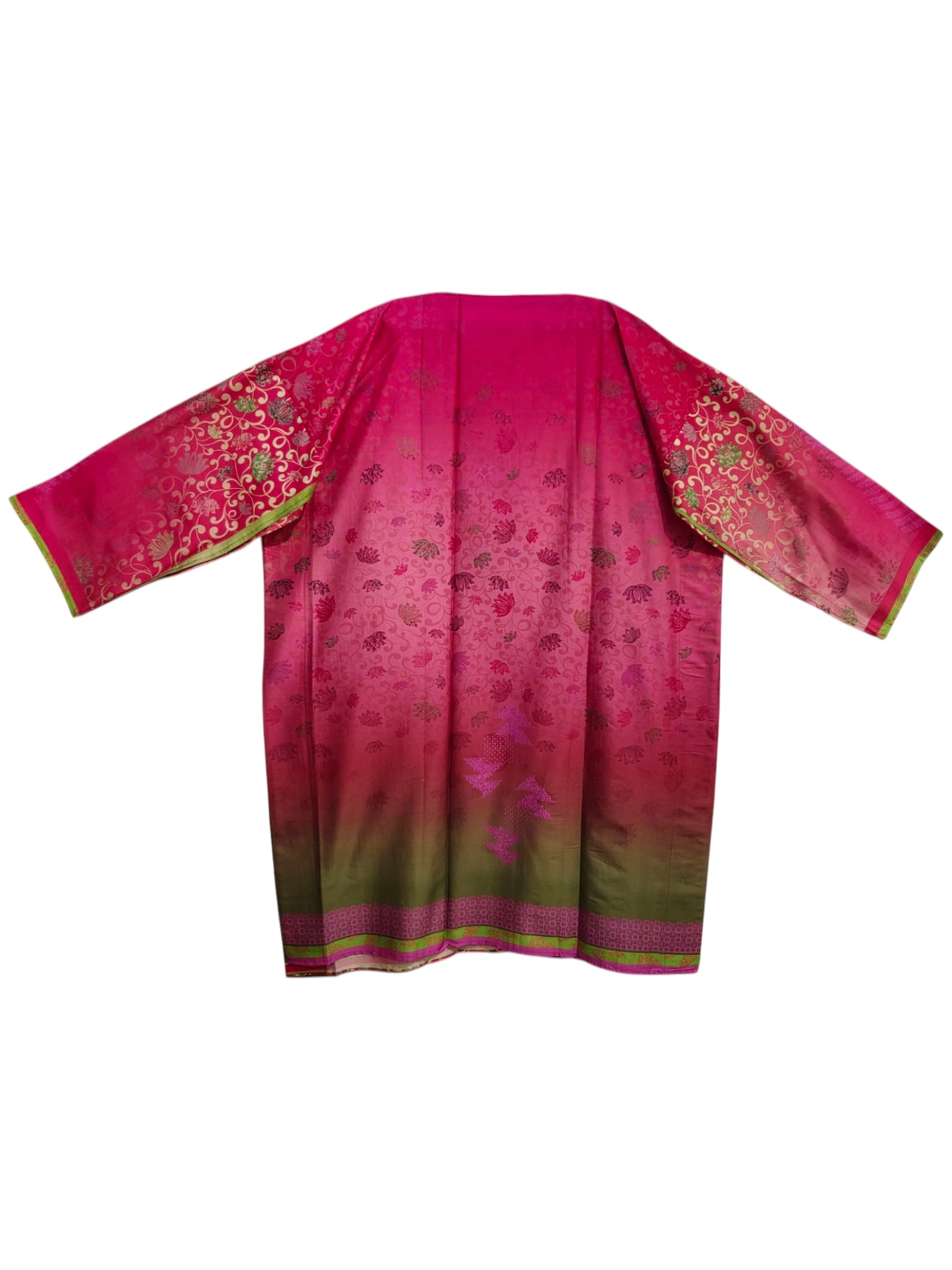 Semi Stitched Chanderi Casual kurta