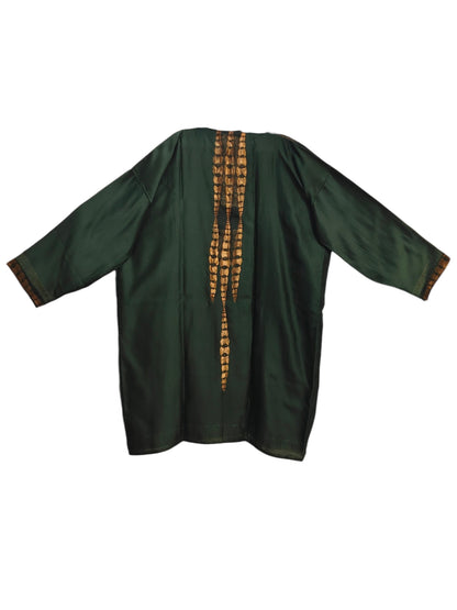 Semi Stitched Chanderi Formal Suitset