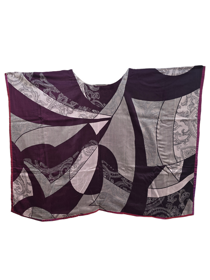 Stitched Chanderi Printed Short Kaftan