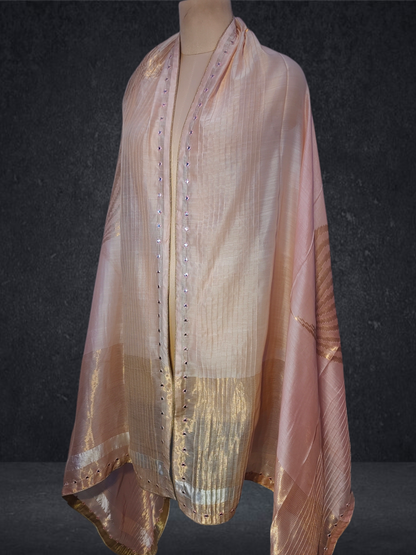 Chanderi Zari Woven Dupatta