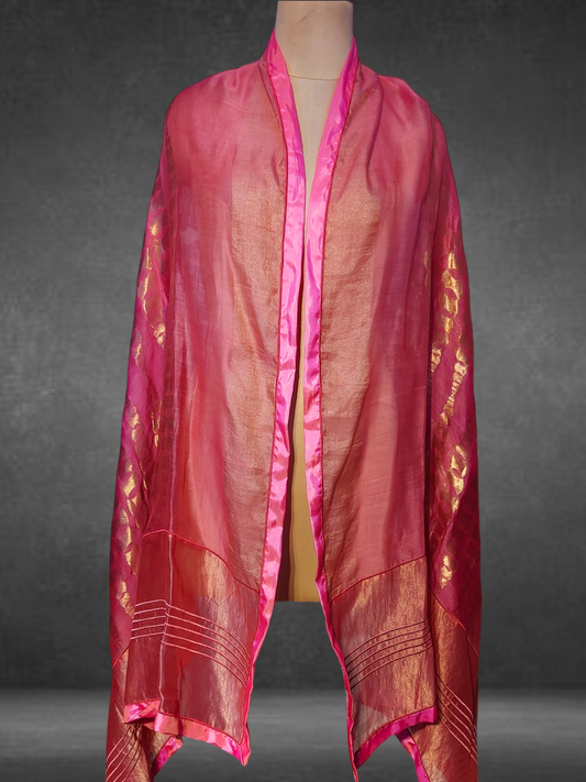 Chanderi Zari Woven Dupatta