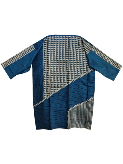 Semi Stitched Chanderi Casual kurta