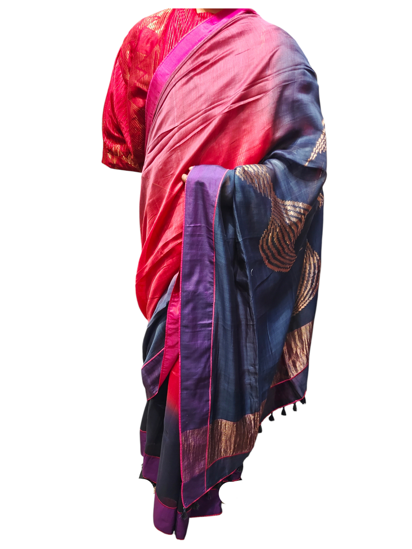 Formal Chanderi Zari Woven Saree