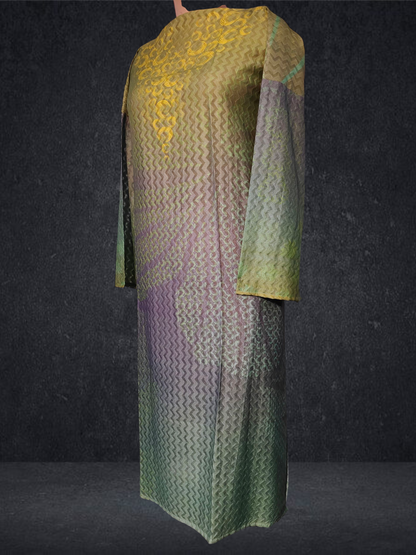 Semi Stitched Chanderi Kurta VISHAL KAPUR