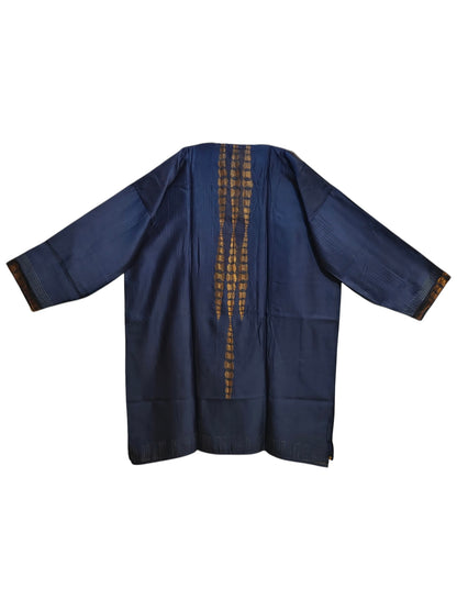 Semi Stitched Chanderi  Formal kurta