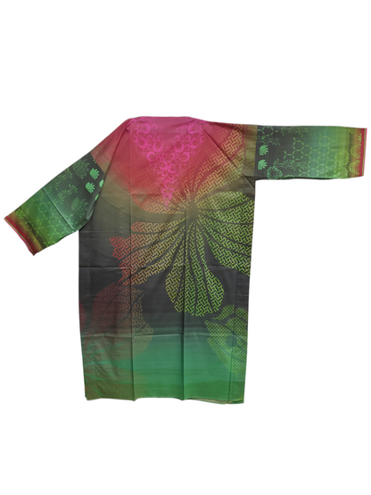 Semi Stitched Chanderi Kurta