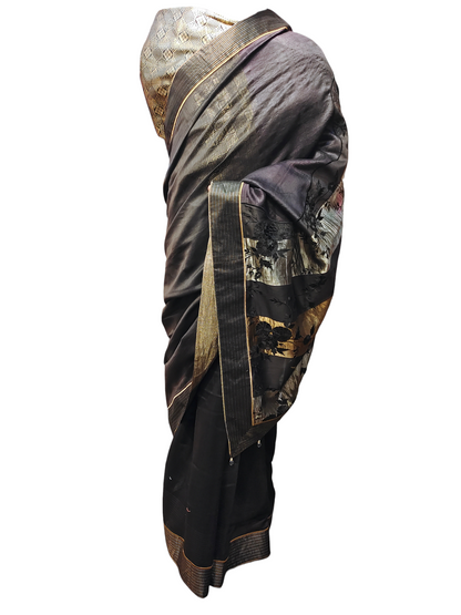 Formal Chanderi Zari Woven Saree
