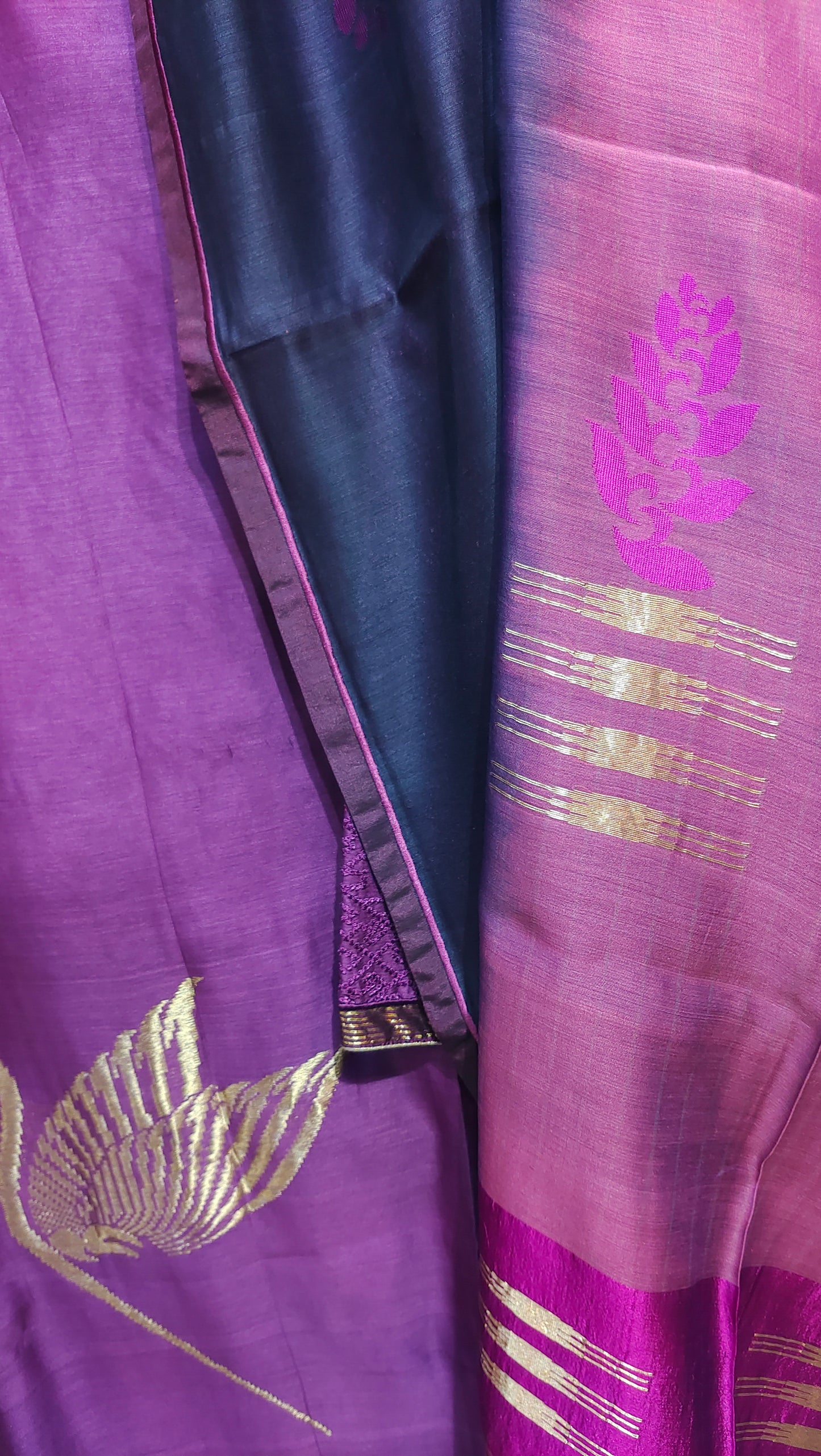 Semi Stitched Formal Chanderi Suitset