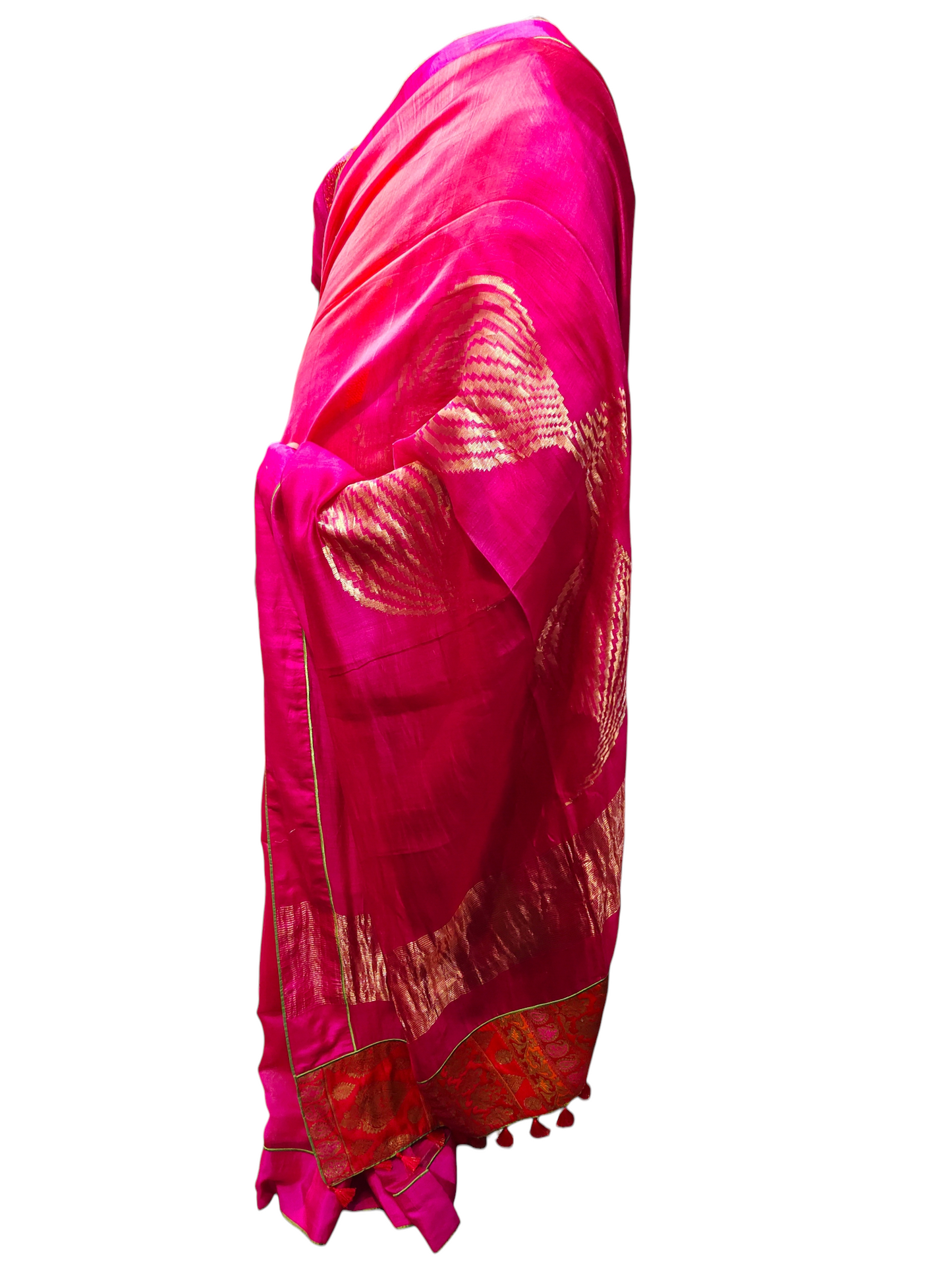 Formal Chanderi Zari Woven Saree