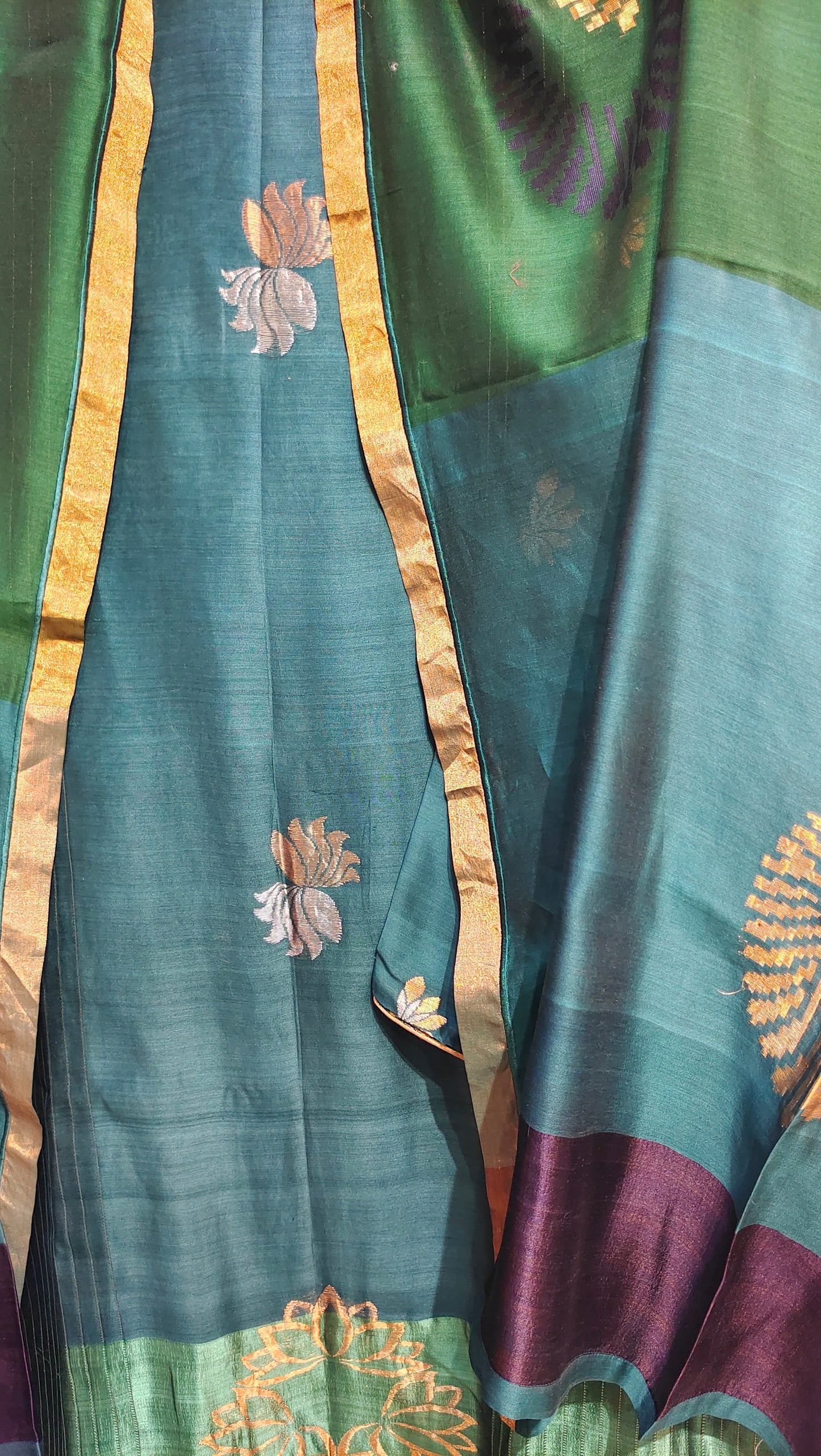 Semi Stitched Formal Chanderi Suitset