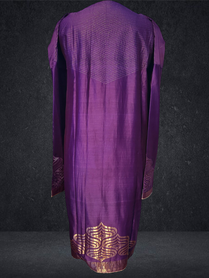 Semi Stitched Formal chanderi Suitset VISHAL KAPUR