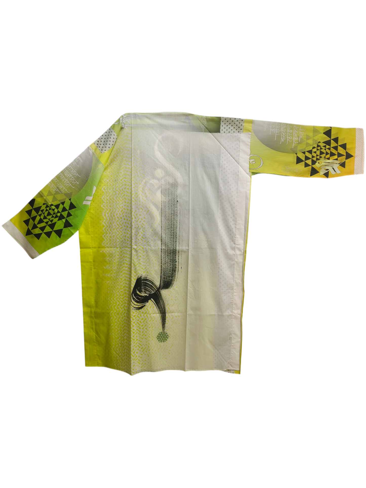 Semi Stitched Chanderi Kurta