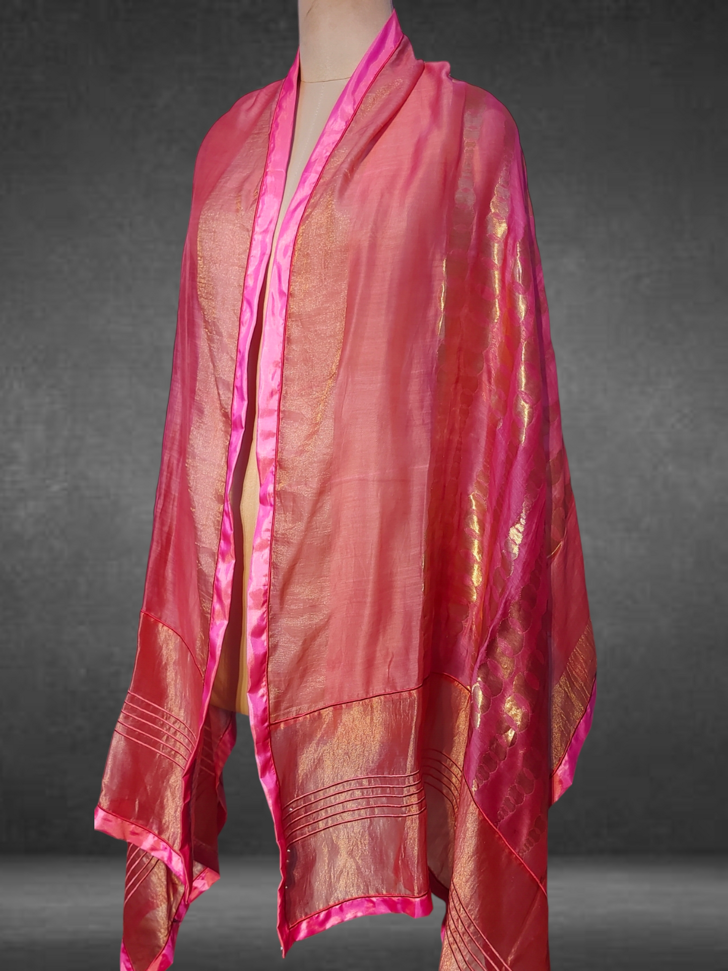 Chanderi Zari Woven Dupatta