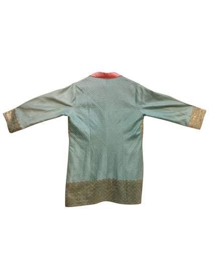 Indowestern chanderi formal coordset