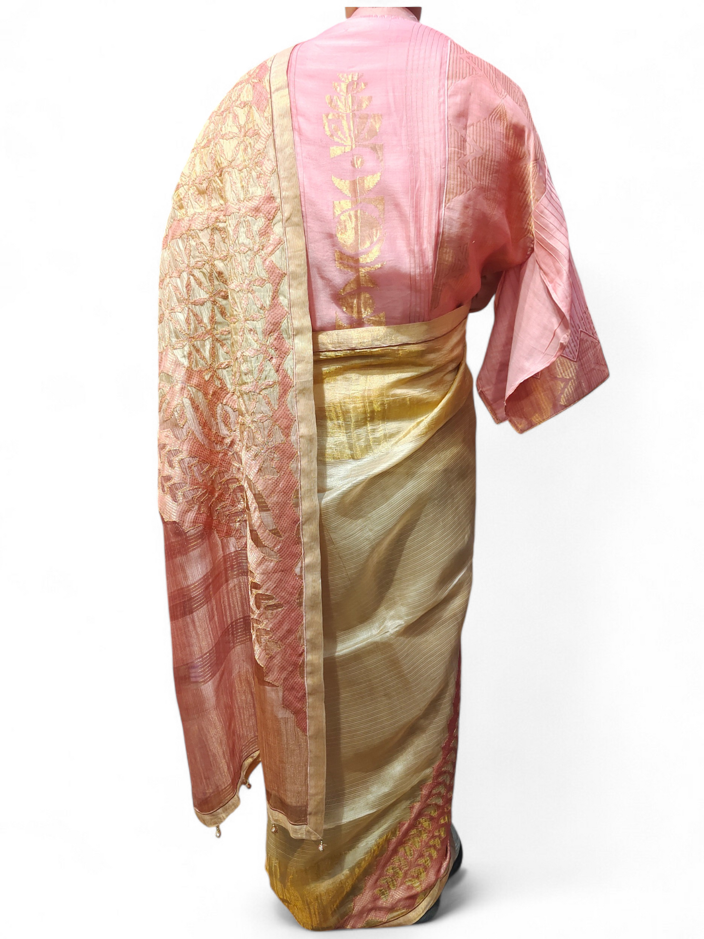 Formal Silk Katabh cutwork saree