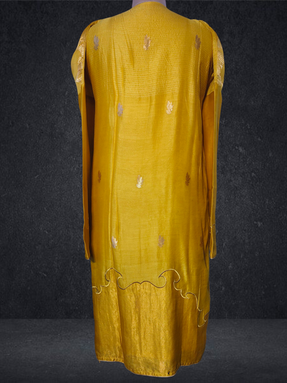 Semi Stitched Formal chanderi Suitset VISHAL KAPUR