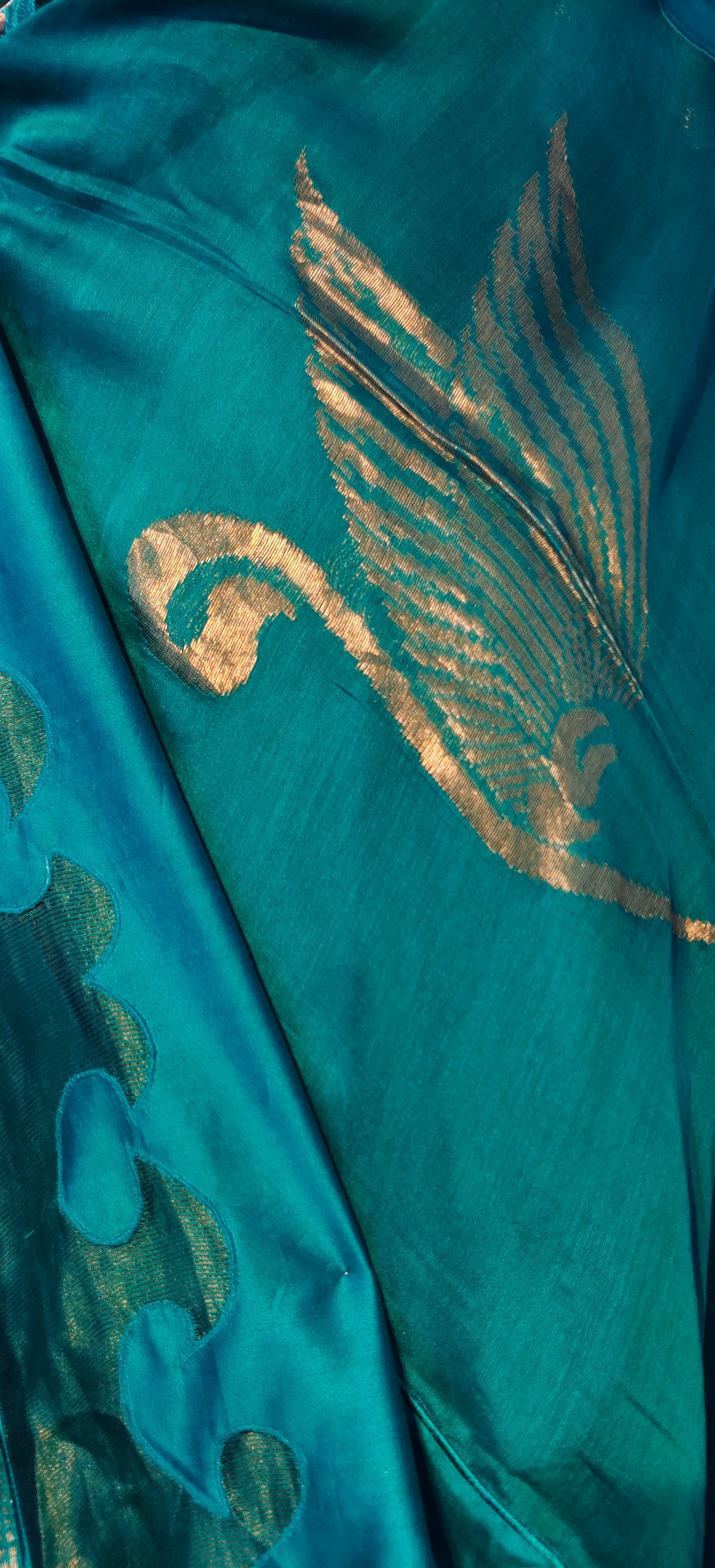 Semi Stitched Formal chanderi Suitset