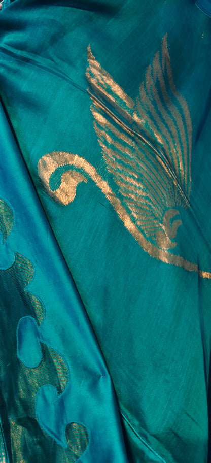 Semi Stitched Formal chanderi Suitset