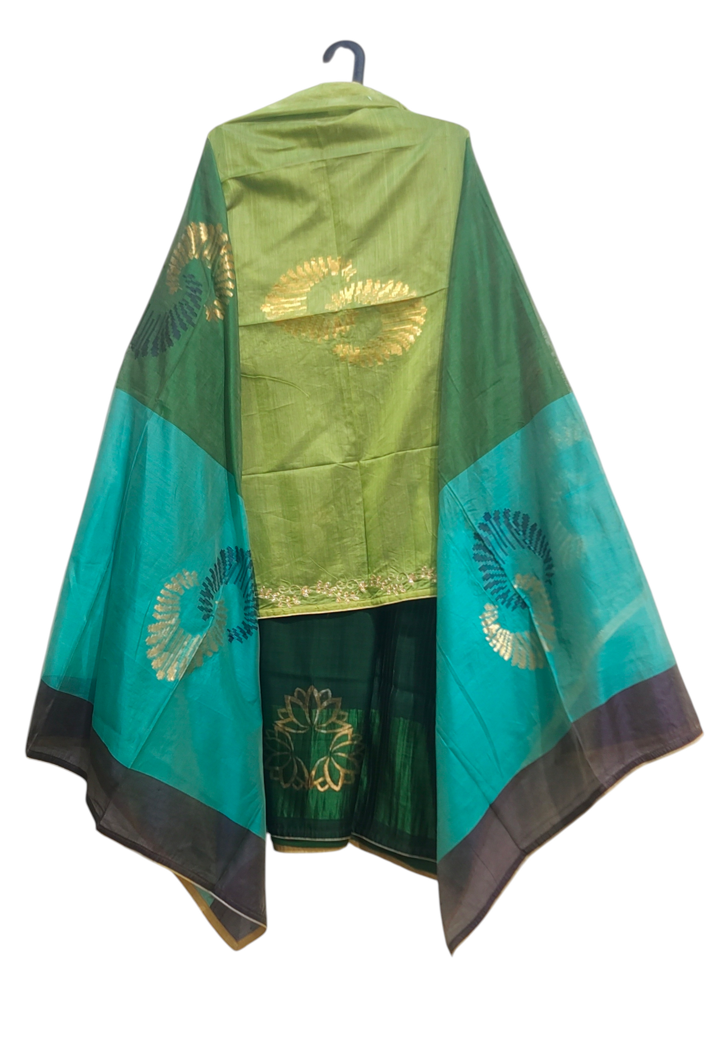 Semi Stitched Formal Chanderi Suitset
